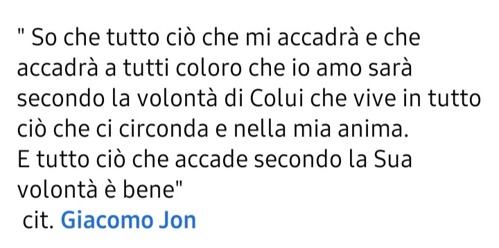 Commemorazione per Giacomo