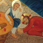 Gesù lava i piedi