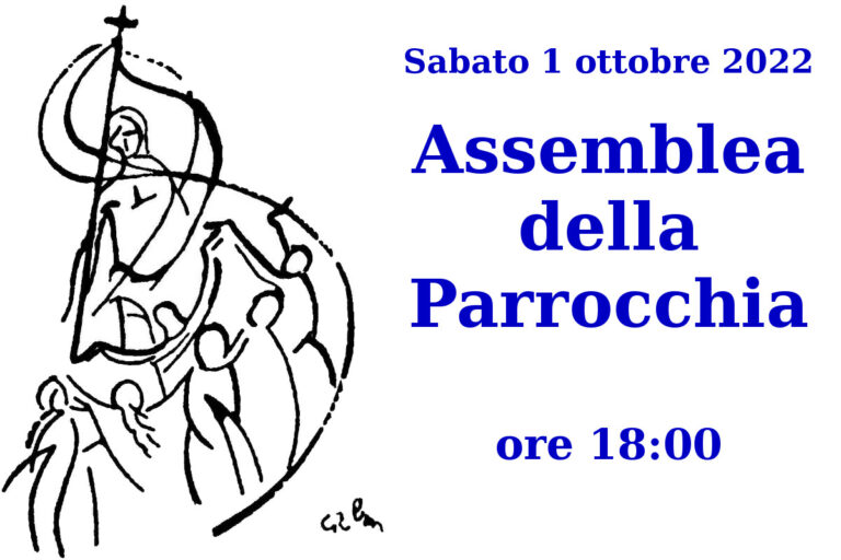 Assemblea della Parrocchia – 1 ottobre 2022