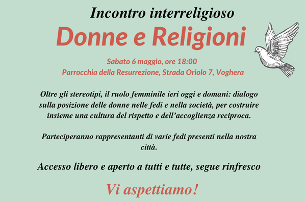 Incontro interreligioso maggio 2023