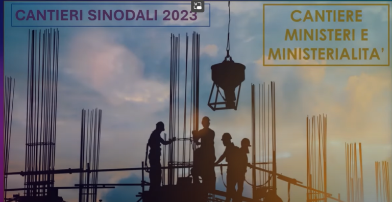 Video: Cantiere Ministeri e Ministerialità della Rete sinodale